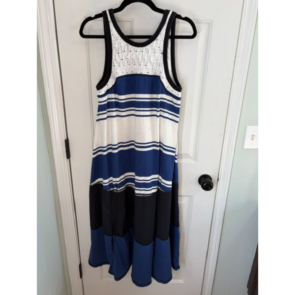 Free People Movement Backspin Tank Dress Colorblock Size S Boho
